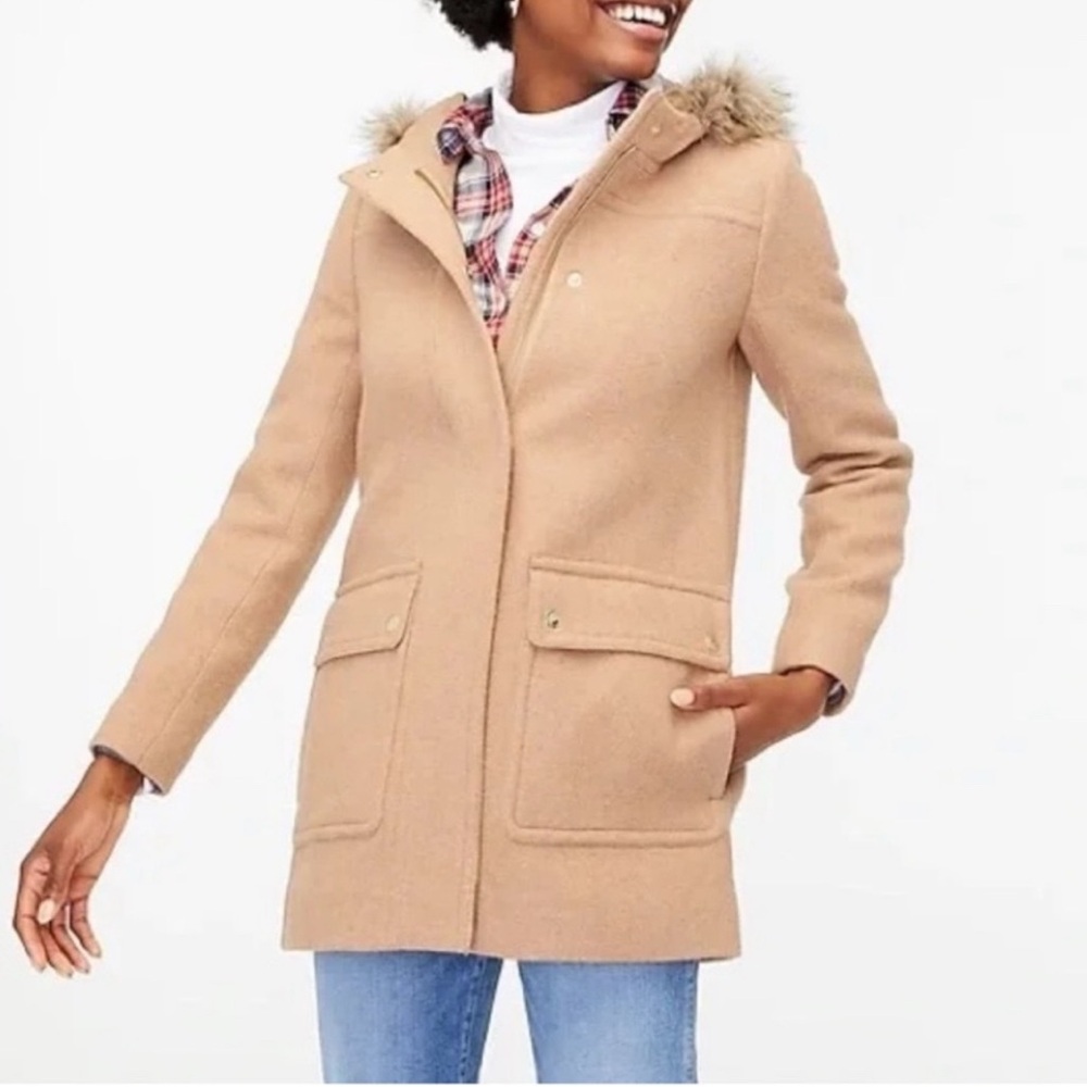 J.Crew wool blend jacket. Size 6. NWT